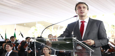 Camilo Santana é empossado governador do Ceará