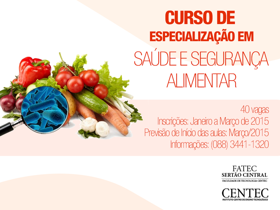 Instituto Centec abre inscrições para especializações na área das Ciências Agrárias