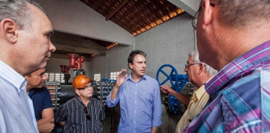 Governador visita obras hídricas em Tamboril, Catunda, Ipaporanga e Crateús