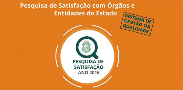 Gestão da Qualidade: CGE realiza pesquisa anual de satisfação com órgãos e entidades do Estado
