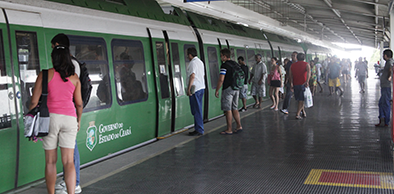 Metrô de Fortaleza tem horário de funcionamento ampliado