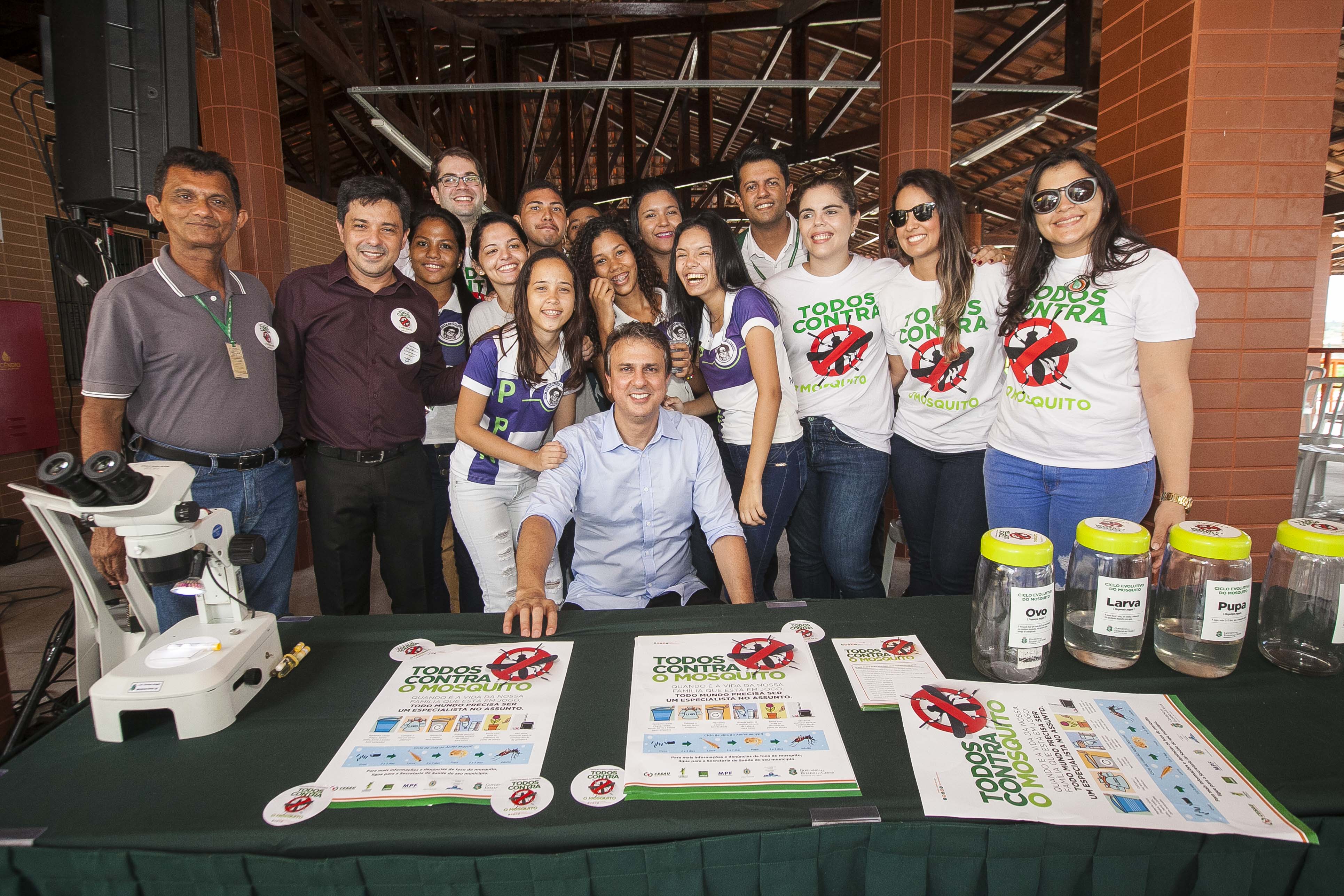 Saúde e Educação: Governo do Ceará lança ação integrada de enfrentamento à dengue, zika e chikungunya