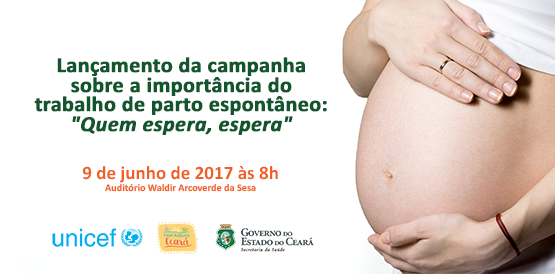 Campanha alerta para importância do trabalho de parto espontâneo