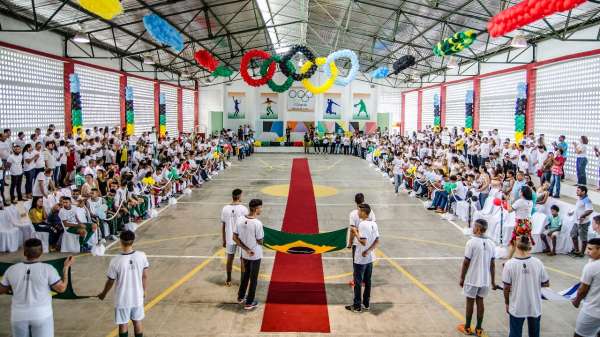 Estado lança programa esportivo durante encerramento da Olimpíada Socioeducativa