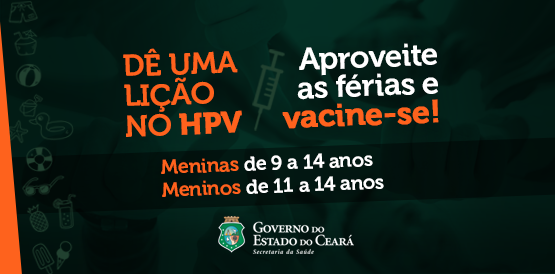 Ceará intensifica vacinação contra HPV