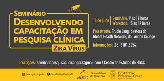 Hospital César Cals sedia seminário internacional de pesquisa clínica