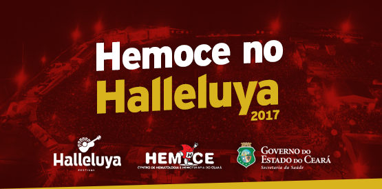 Hemoce convida população para doar sangue no Halleluya