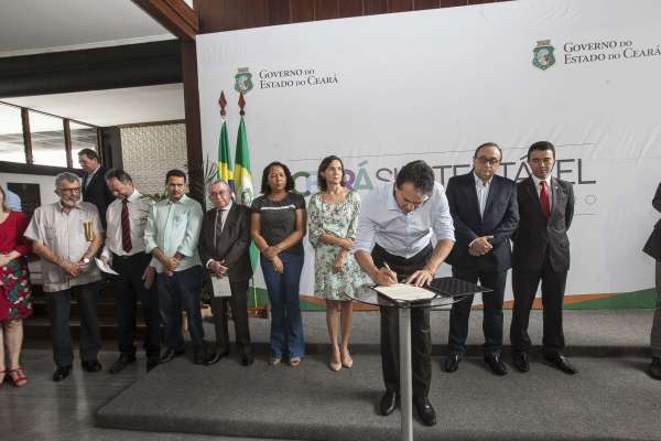 Ceará Sustentável: Governo lança pacto pela construção de ações de sustentabilidade e desenvolvimento para o Estado