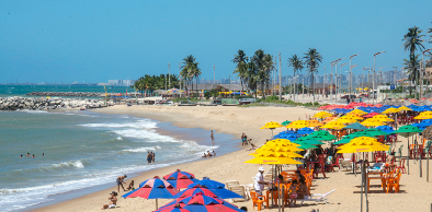 Semace indica praias próprias para banho em Fortaleza