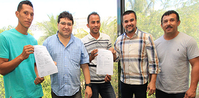 Atletas paralímpicos recebem passagens aéreas para Circuito Loterias Caixa