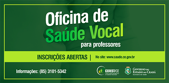 Secretaria da Saúde realiza primeira oficina em saúde vocal para professores
