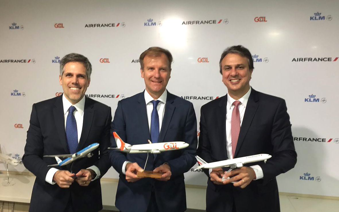 HUB: Fortaleza terá centro de conexões da Air France-KLM e da Gol