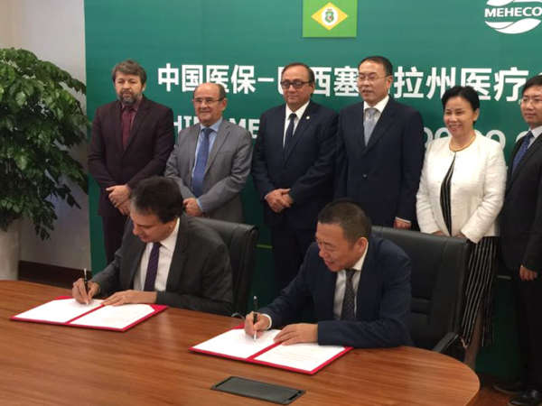 Saúde: governador articula com gigante chinesa implantação de empresa no Ceará