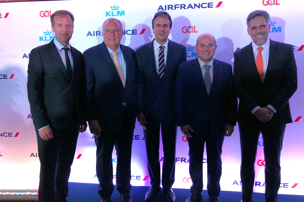 Solenidade em São Paulo oficializa HUB da Air France/KLM/Gol em Fortaleza
