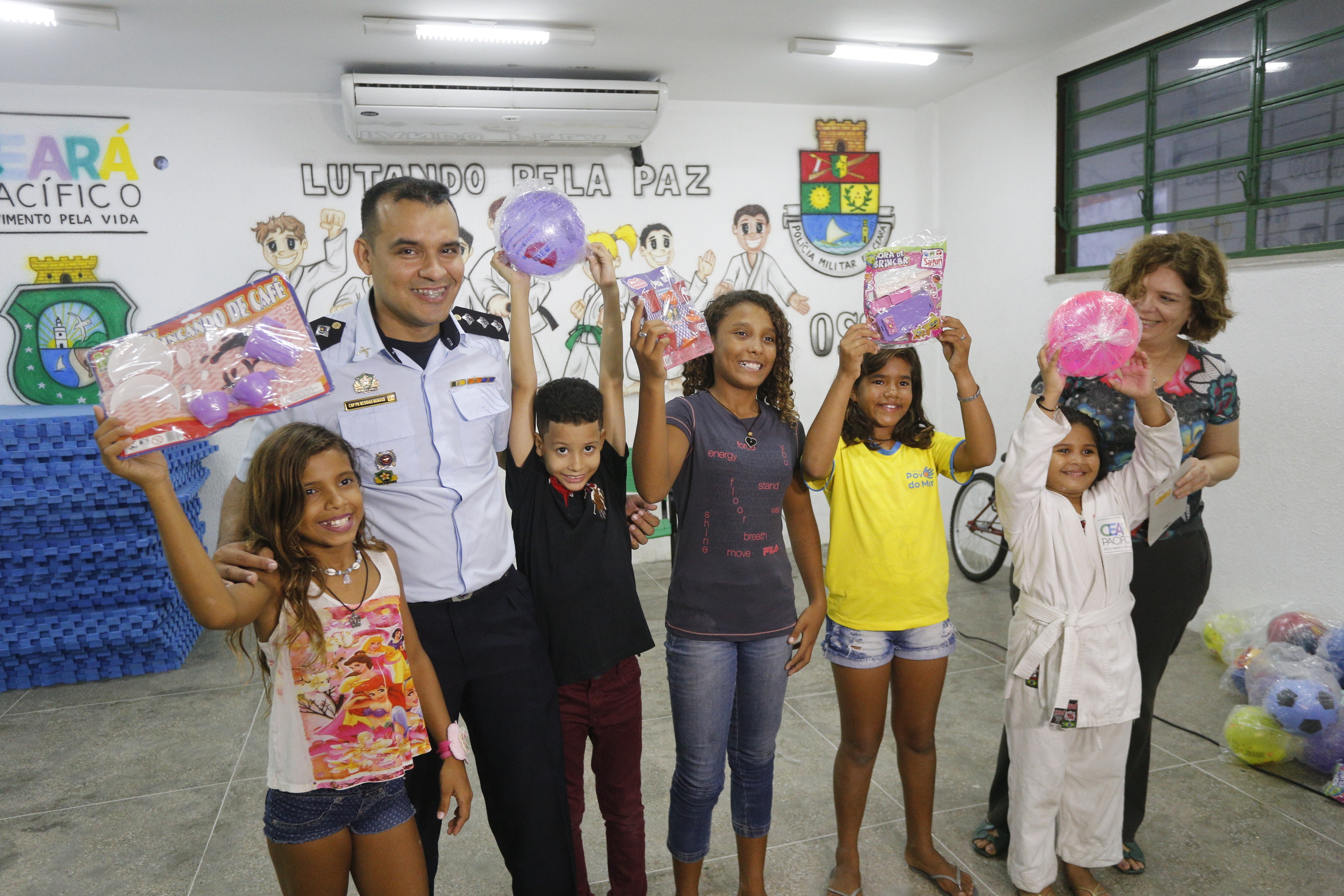Uniseg 1 promove festa de dia das crianças no Grande Vicente Pinzón 