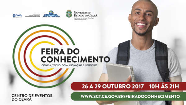 Abertas as inscrições para o maior evento de Ciência e Tecnologia do Ceará