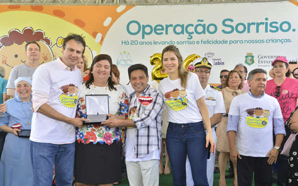 Ceará zera fila para cirurgias de lábio leporino e festa marca os 20 anos da parceria com a Operação Sorriso