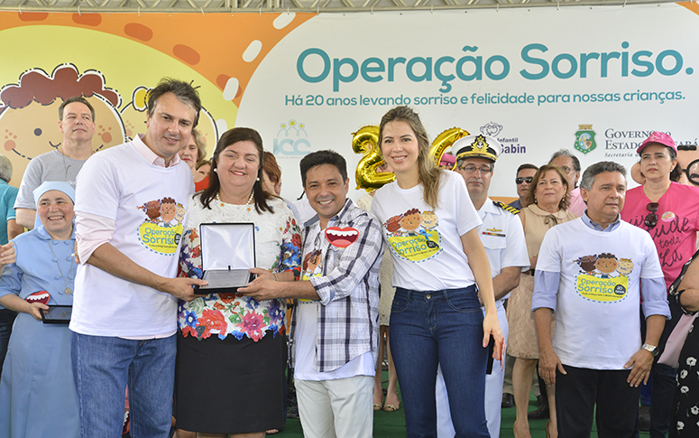 Ceará zera fila para cirurgias de lábio leporino e festa marca os 20 anos da parceria com a Operação Sorriso