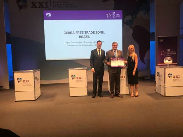 ZPE Ceará é premiada pelo Financial Times em Tenerife, na Espanha