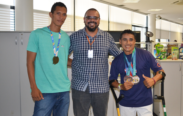 Altetas paralímpicos retornam ao Ceará com medalhas