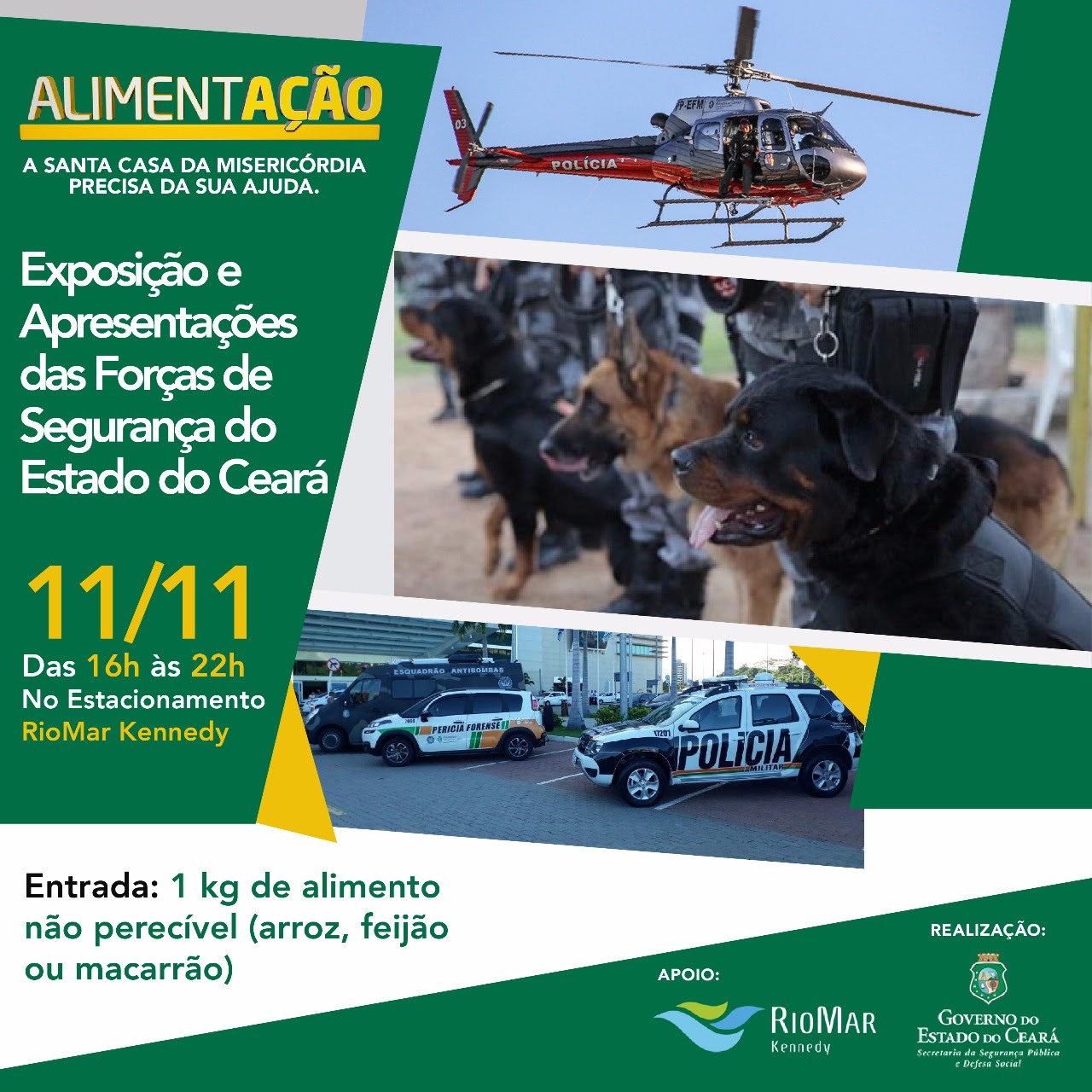 SSPDS realiza programação no RioMar Kennedy em mais uma iniciativa da Campanha AlimentAção