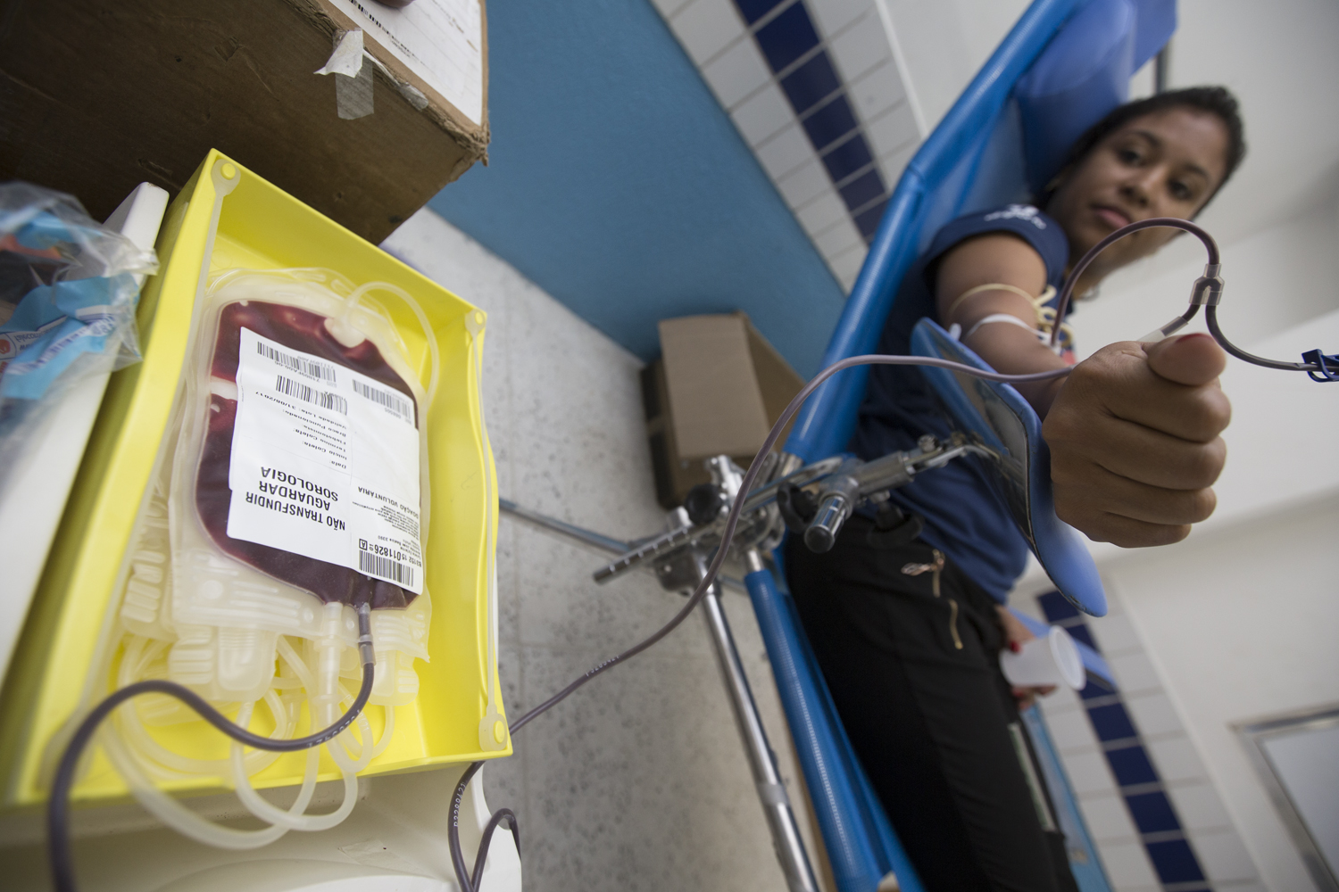 Hemoce recebe doações de sangue para feriado de Ano Novo