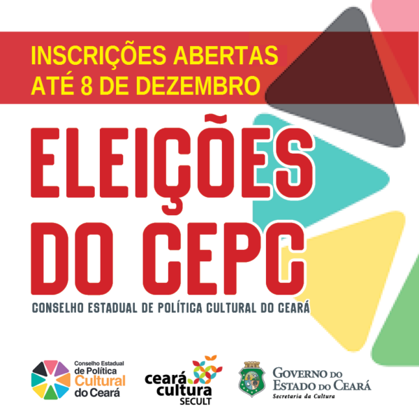 Eleições do Conselho Estadual de Política Cultural: inscrições abertas até sexta (8)