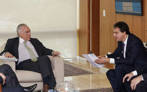 Em Brasília, governador se reúne com presidente da República para buscar apoio para a segurança pública