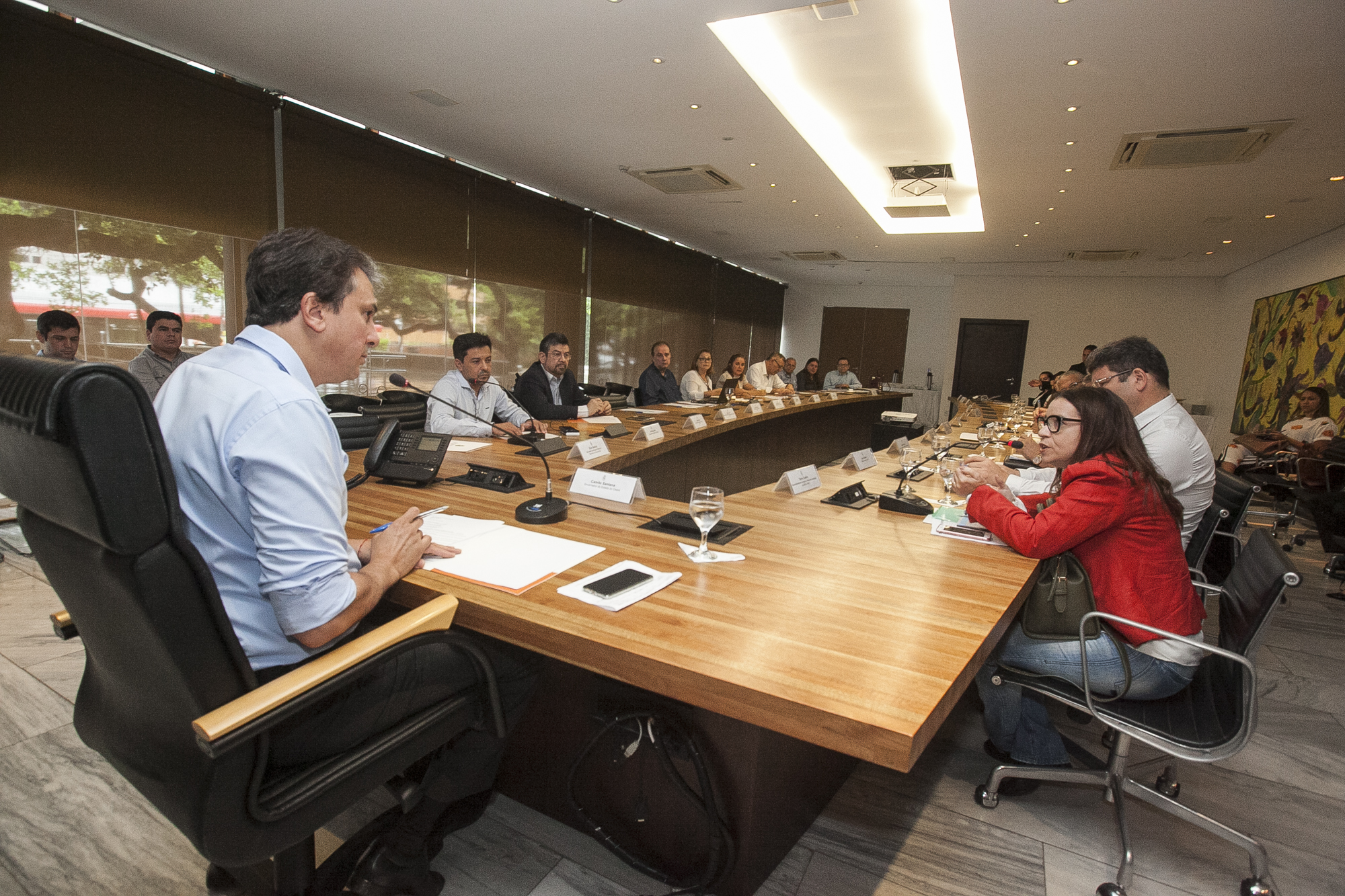 Governador reúne diretores de hospitais para discutir ações na Saúde