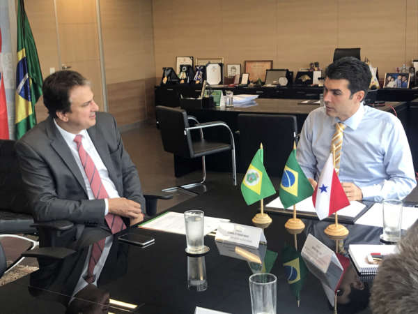 Brasília: governador reforça implantação do Centro de Inteligência da PF no Ceará e garante liberação de recursos para Cinturão das Águas