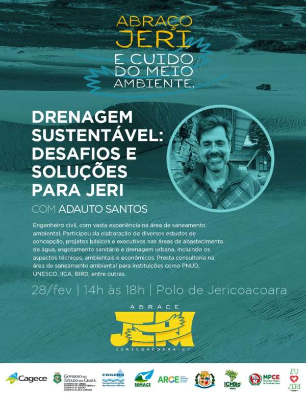 Empresários conhecem alternativas em drenagem sustentável para Jericoacoara