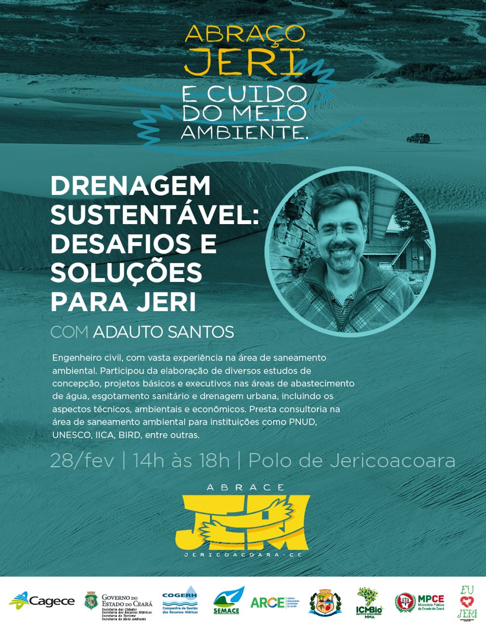 Empresários conhecem alternativas em drenagem sustentável para Jericoacoara