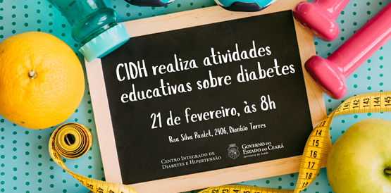 Pacientes participam de ações educativas sobre diabetes nesta quarta (21)