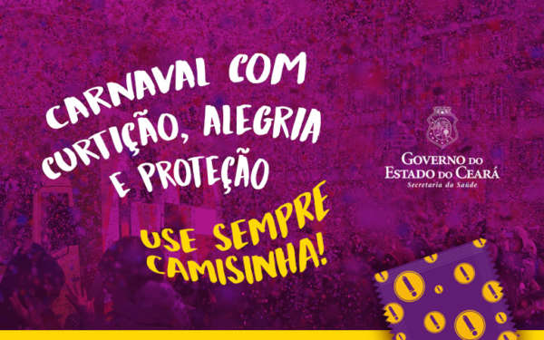 Secretaria da Saúde orienta sobre uso de camisinha no Carnaval
