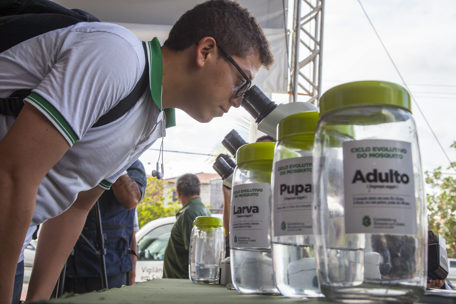 Exposição Aedes promove caminhada educativa para conscientizar população