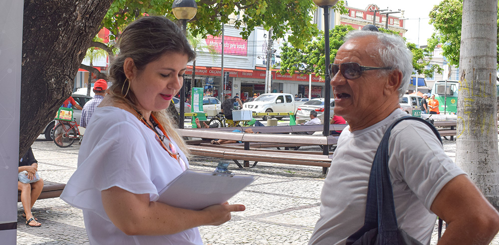 Ouvidoria registra 98 manifestações durante ação na Praça do Ferreira