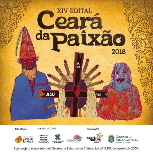 XIV Edital Ceará da Paixão: ciclo de celebrações da Semana Santa começa com apresentações na Capital e interior do Estado