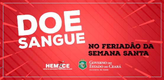 Doe sangue no feriado da Semana Santa