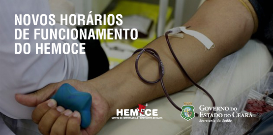 Hemoce muda horário de funcionamento aos domingos