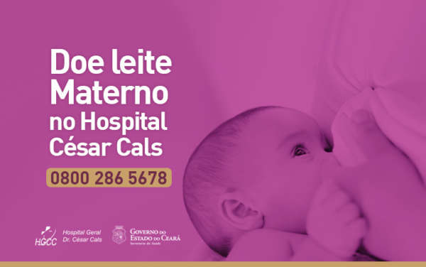 Hospital César Cals reforça estoque de leite antes do feriado de Páscoa