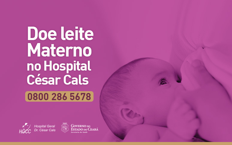 Hospital César Cals reforça estoque de leite antes do feriado de Páscoa