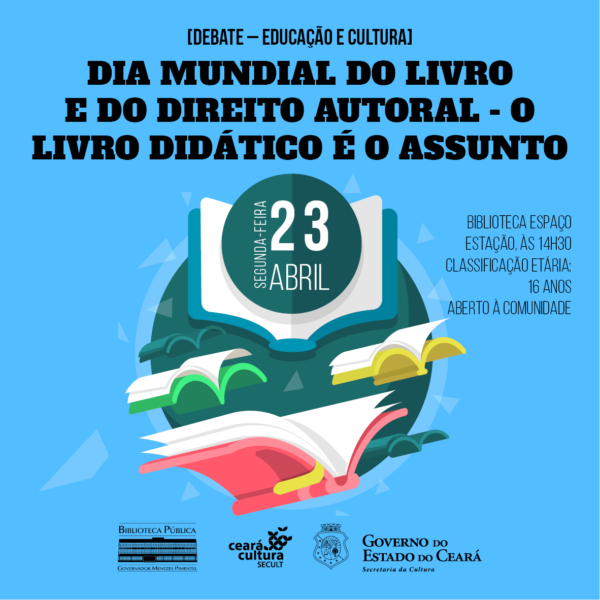 Biblioteca Pública Espaço Estação realiza debate sobre o Livro Didático