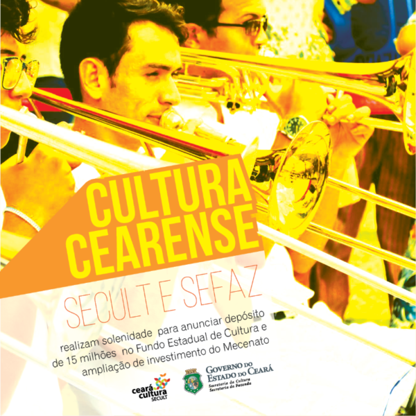 Secult e Sefaz realizam solenidade para anunciar ampliação de investimento do Mecenato