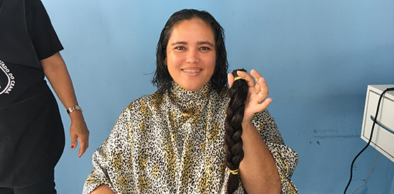 Mães são homenageadas em ação voluntária no Hospital Albert Sabin