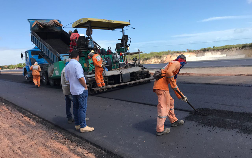 Dois últimos trechos da duplicação da CE-040 estão em fase de conclusão