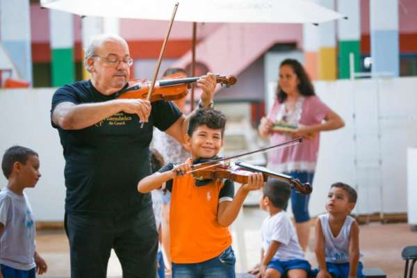 Gereba In Concert: jovens da comunidade do Gereba assistirão espetáculo exclusivo no Theatro José de Alencar