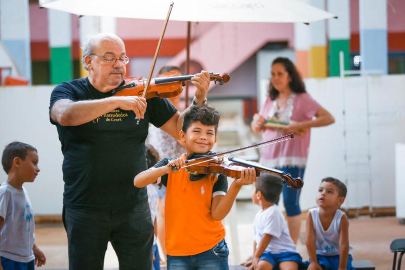 Gereba In Concert: jovens da comunidade do Gereba assistirão espetáculo exclusivo no Theatro José de Alencar
