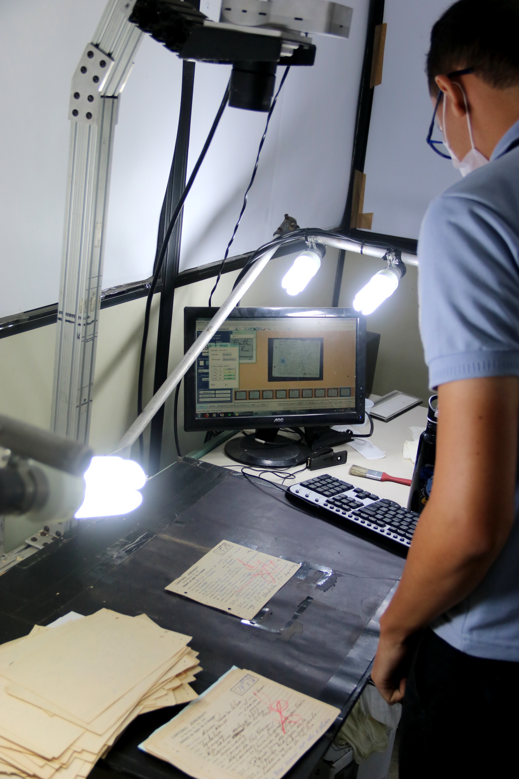 Arquivo Público: iniciada digitalização de arquivos cartorários do Ceará dos séculos XVIII, XIX e XX