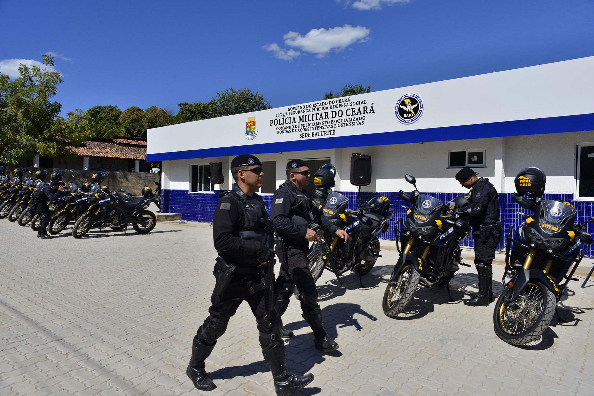 Novos 37 policiais do BPRaio e 16 câmeras ampliam a segurança em Baturité