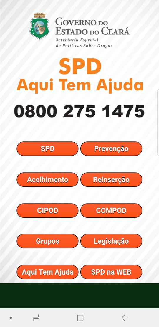 Secretaria lança aplicativo SPD Aqui Tem Ajuda